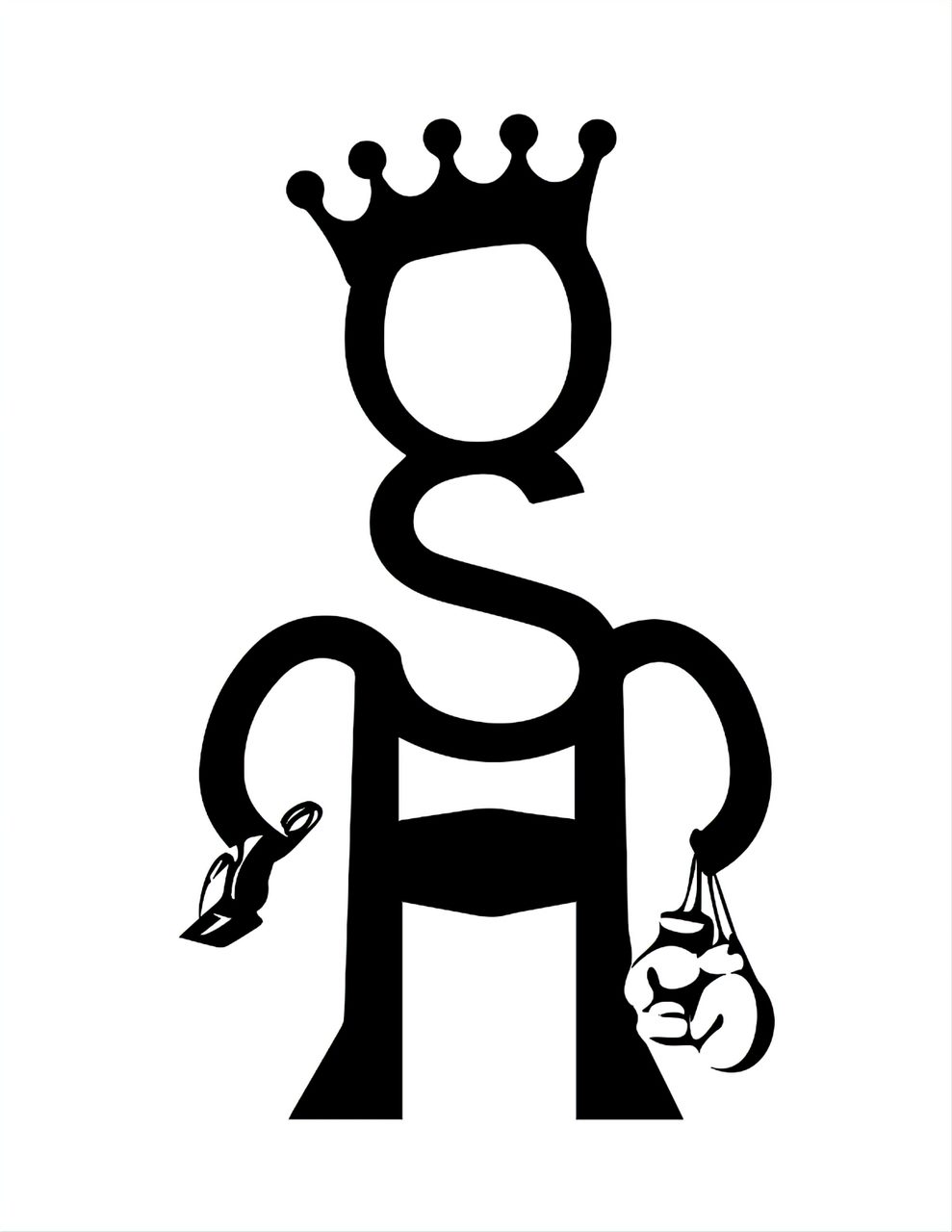Omar Your Barber crowned barber and boxer emblem